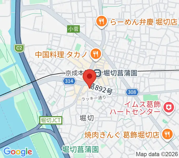 ミュージックスクール・ピュアボイスの地図