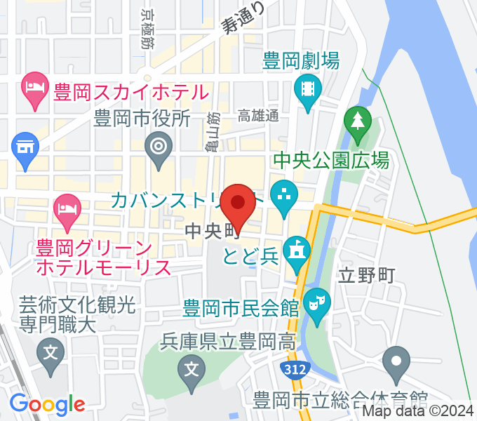 田中音友堂の場所