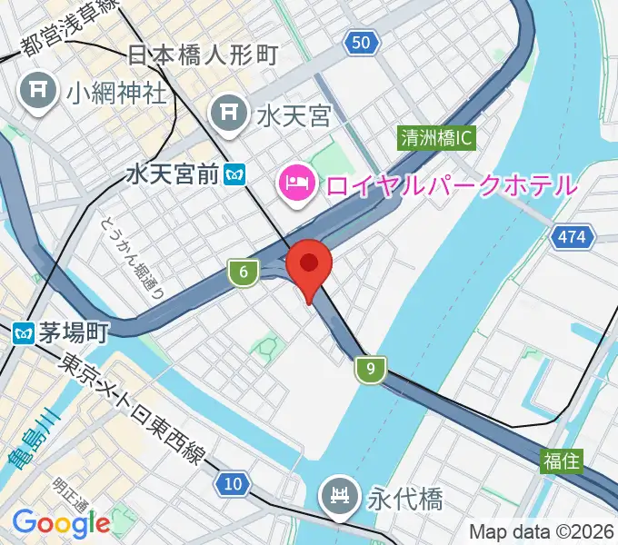 サロン・ド・モデラートの地図