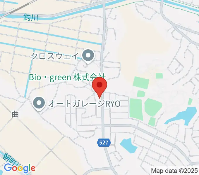 自由ヶ丘フォレストホールの地図