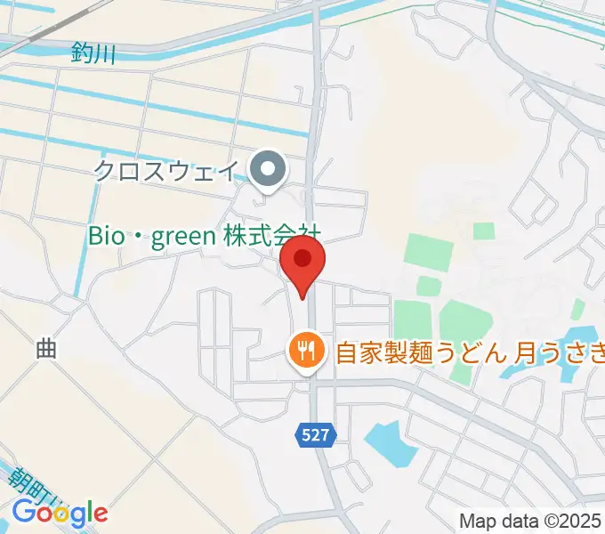 自由ヶ丘フォレストホールの地図