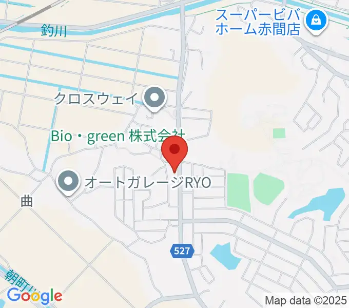 自由ヶ丘フォレストホールの地図