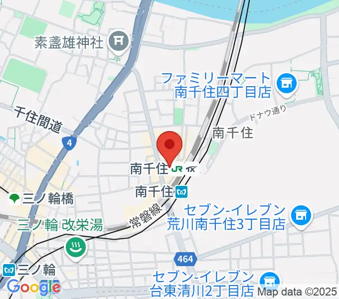 Luna Piano Music Schoolの地図