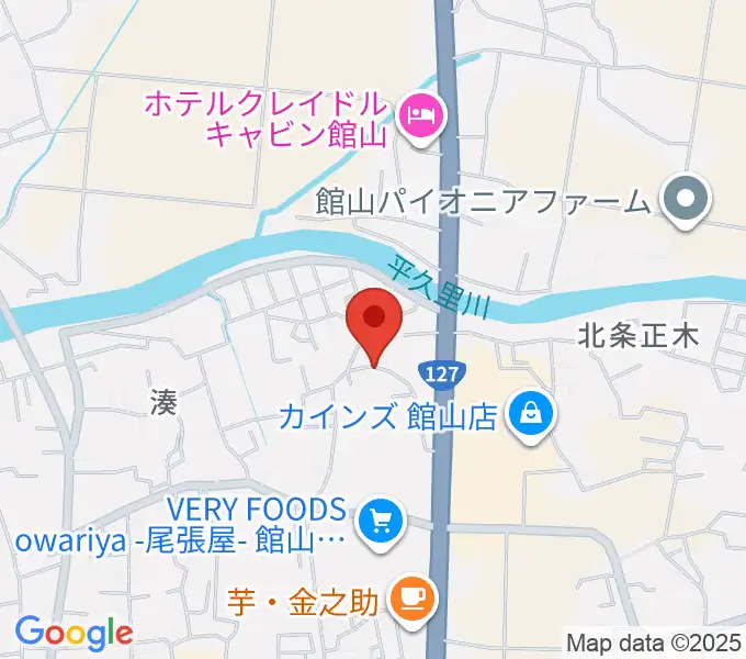 小澤弘子音楽教室の地図