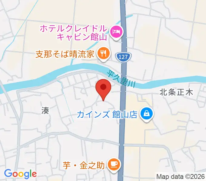 小澤弘子音楽教室の地図