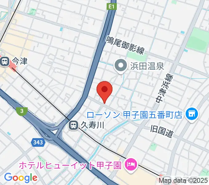 有限会社グーターコンパスの地図
