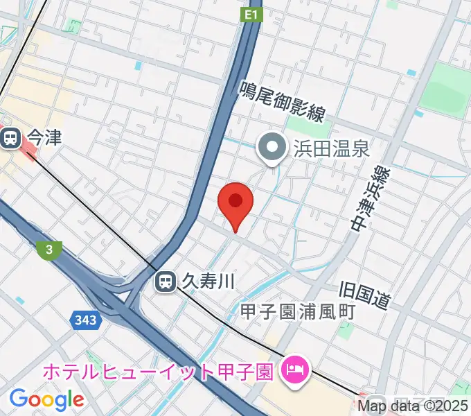 有限会社グーターコンパスの地図