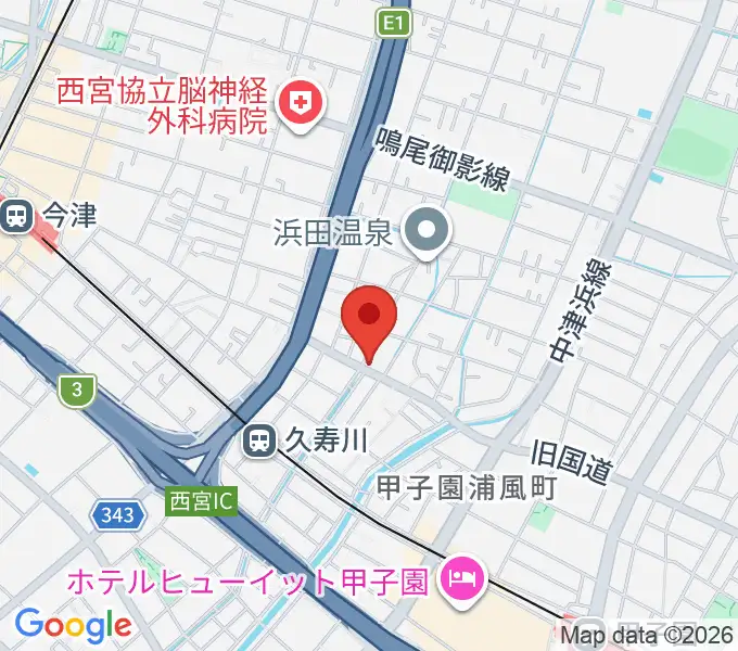 有限会社グーターコンパスの地図