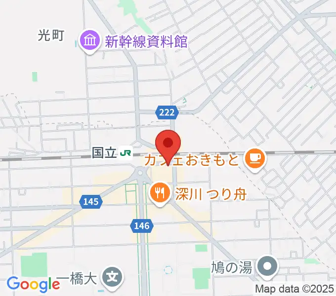 K.STUDIO スタインウェイスタジオの地図