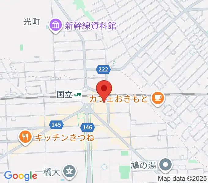 K.STUDIO スタインウェイスタジオの地図