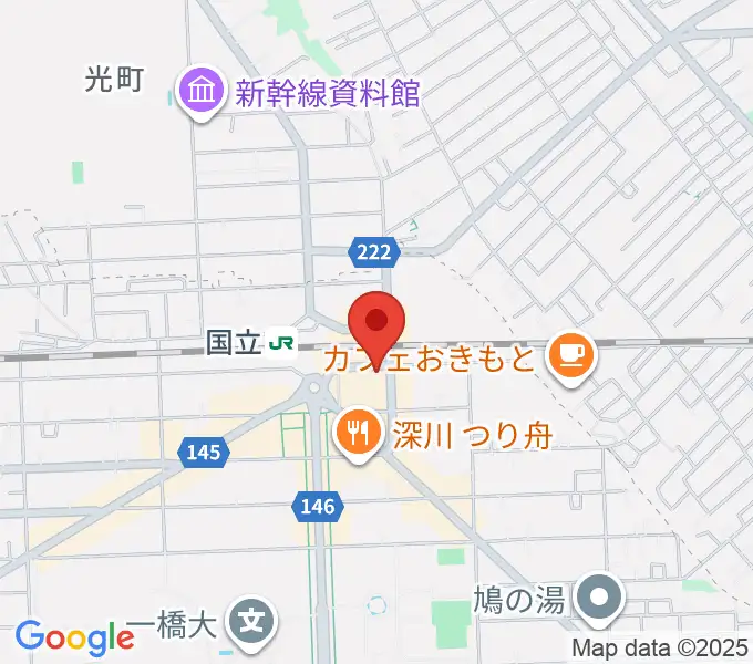 K.STUDIO スタインウェイスタジオの地図