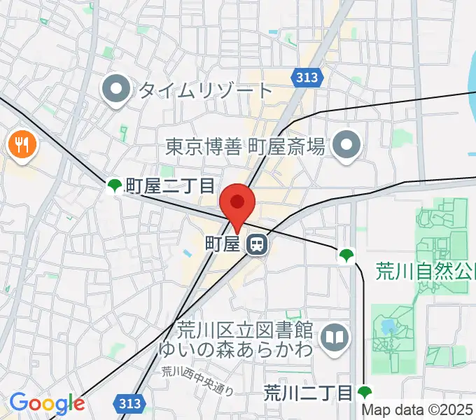 ムーブ町屋の地図