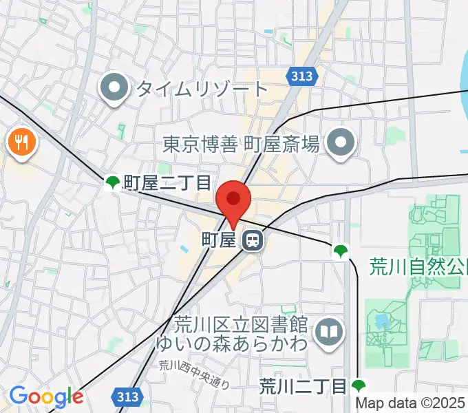 ムーブ町屋の地図