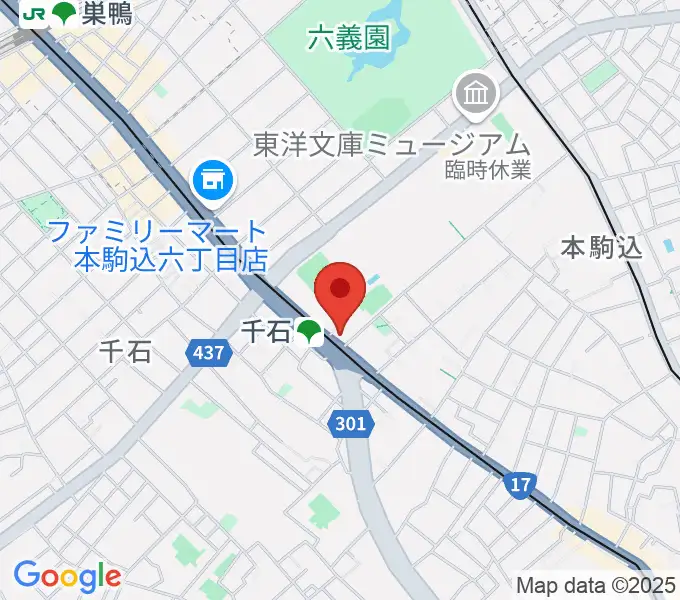 くちいわピアノ教室の地図