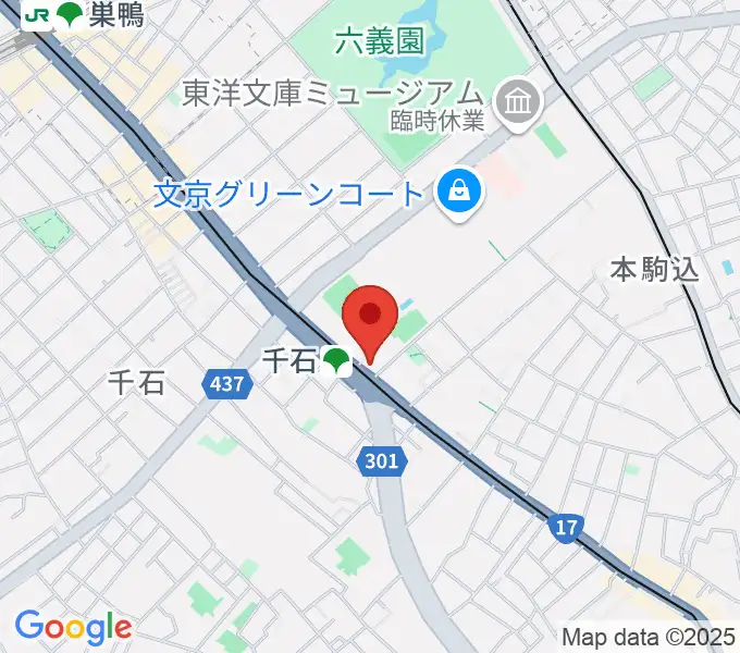 くちいわピアノ教室の地図