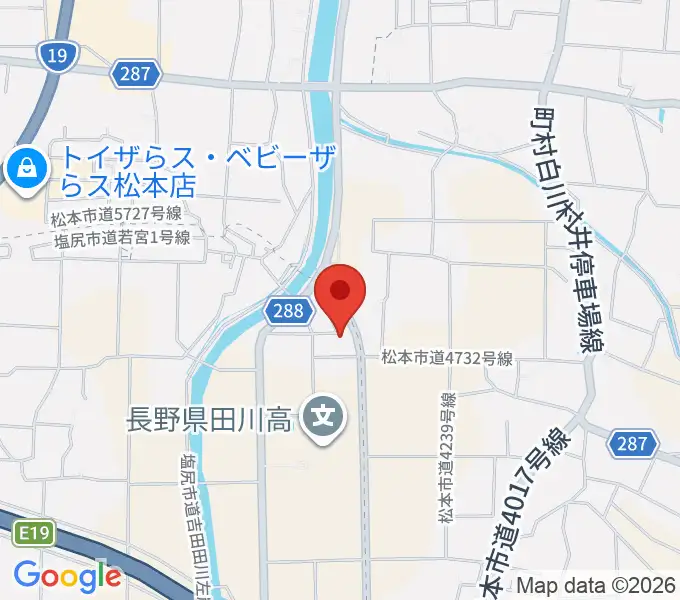 関澤真由美マリンバ教室の地図