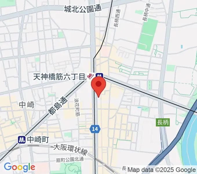 フィス音楽教室の地図