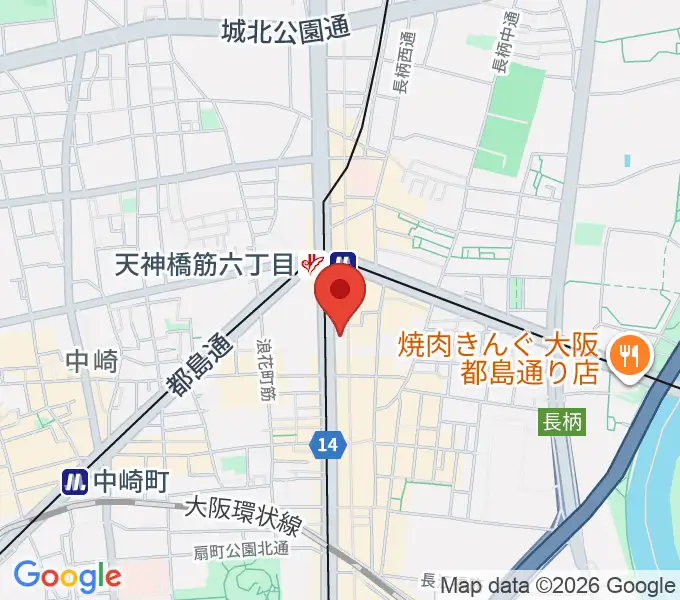 フィス音楽教室の地図