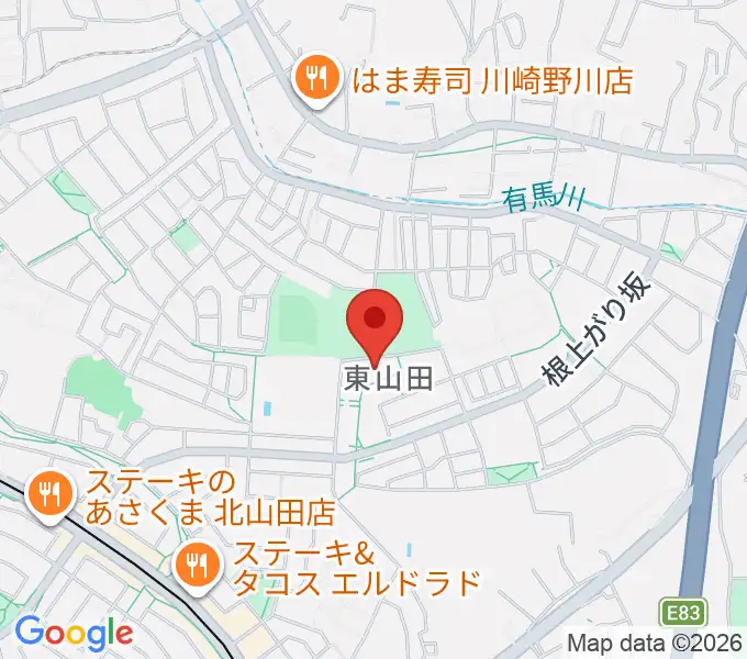 やまくらピアノ・ヴァイオリン音楽教室の地図