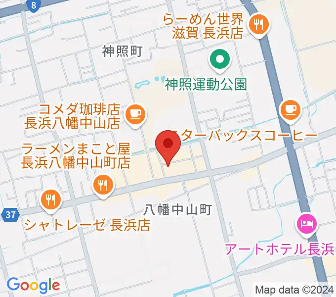 イケダ光音堂の地図