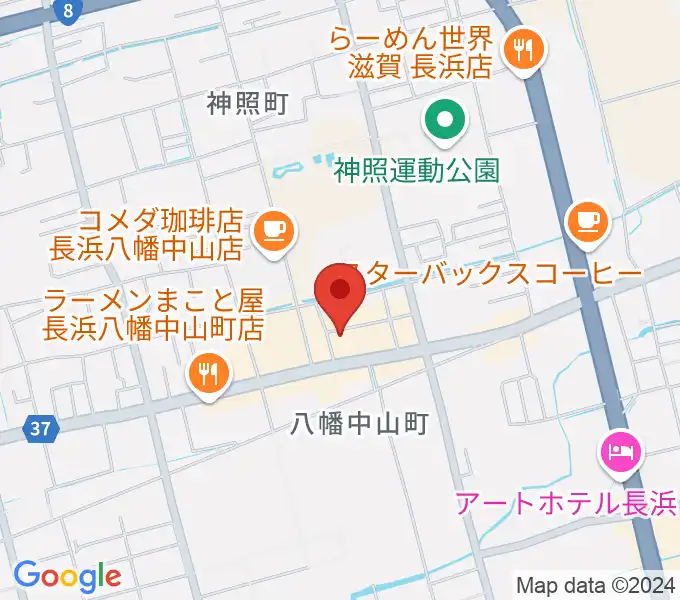 イケダ光音堂の地図