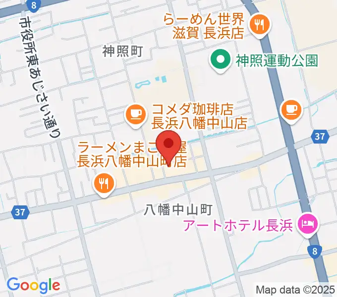 イケダ光音堂の地図