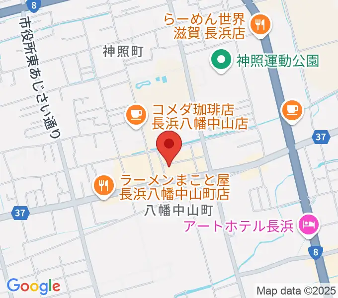 イケダ光音堂の地図