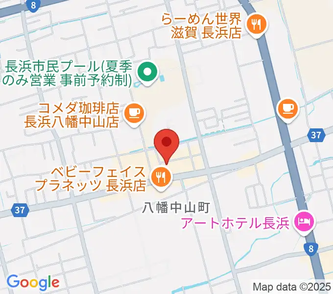 イケダ光音堂の地図