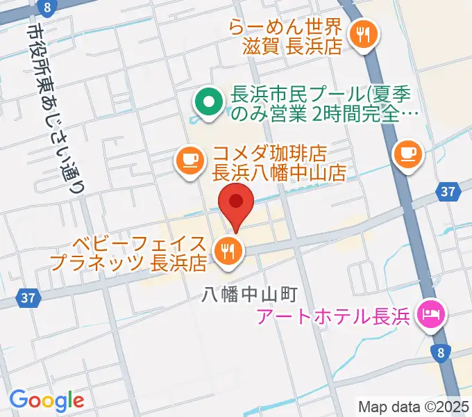 イケダ光音堂の地図