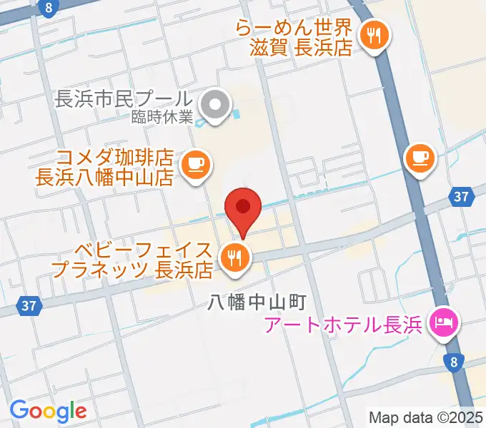 イケダ光音堂の地図