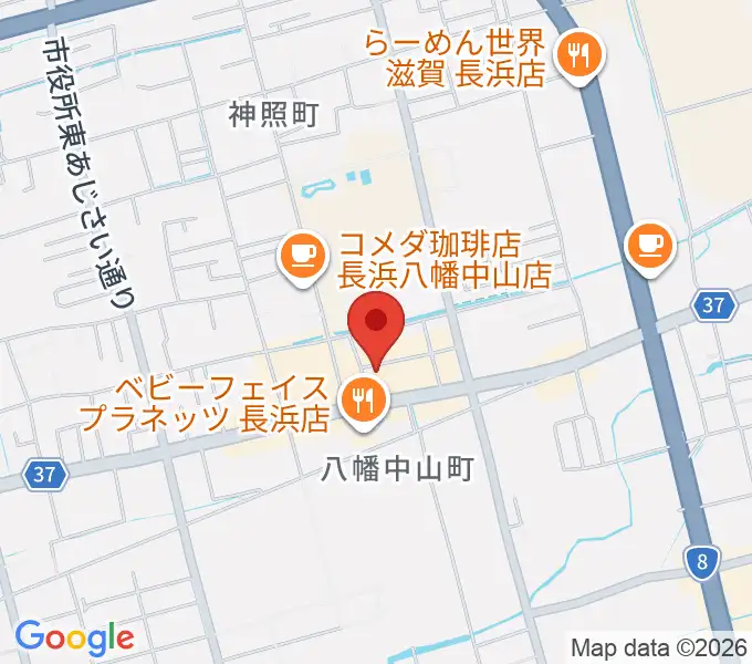 イケダ光音堂の地図