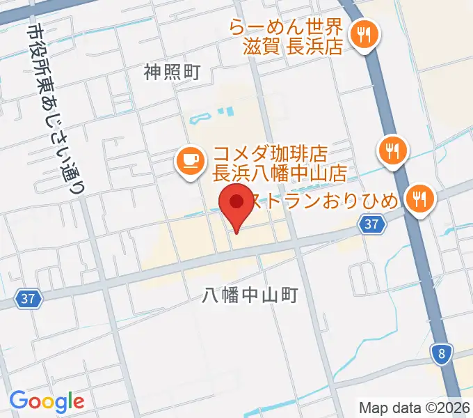 イケダ光音堂の地図