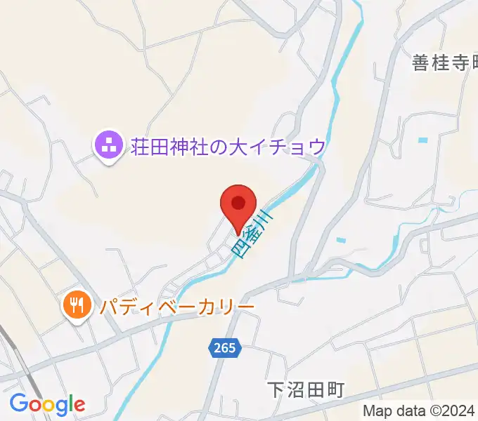 あべ音楽教室の地図