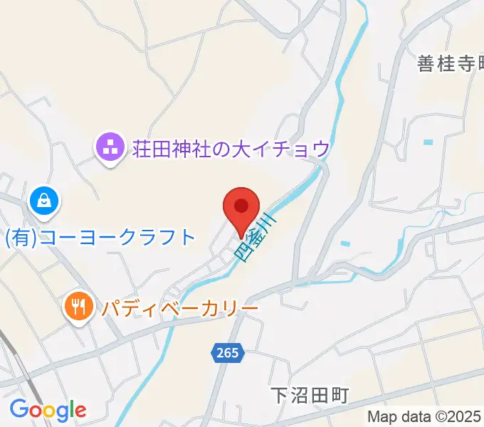 あべ音楽教室の地図
