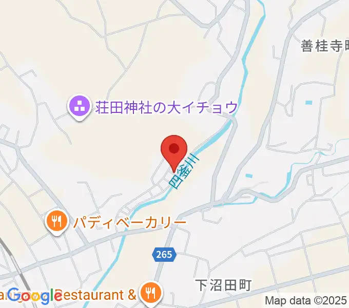 あべ音楽教室の地図
