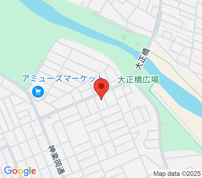 はやさか音楽教室の地図