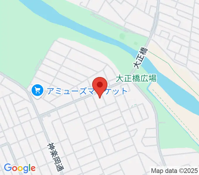 はやさか音楽教室の地図