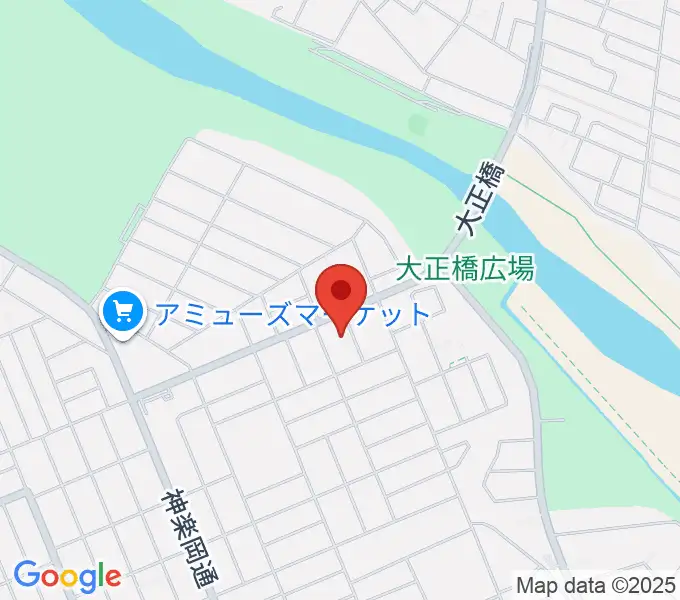 はやさか音楽教室の地図