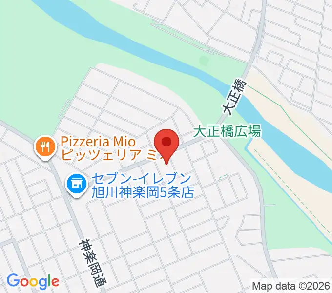 はやさか音楽教室の地図