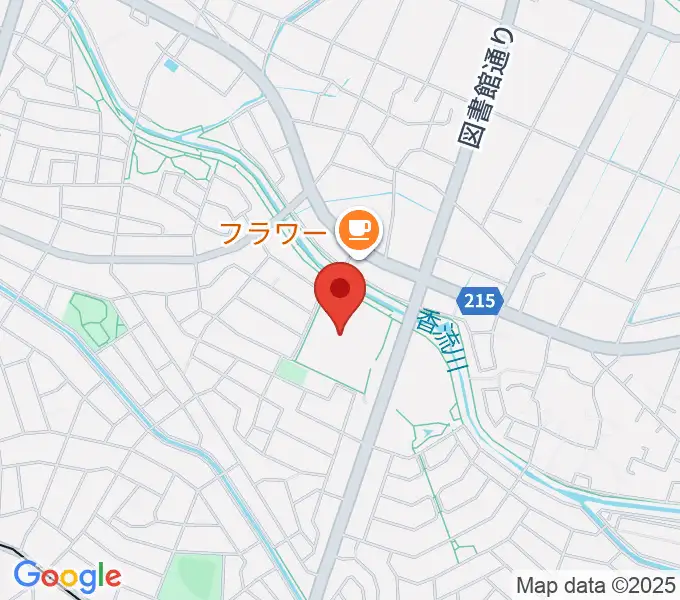長久手市文化の家の地図