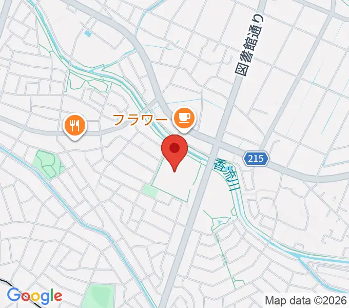 長久手市文化の家の地図