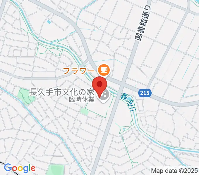長久手市文化の家 音楽室・音楽スタジオの地図