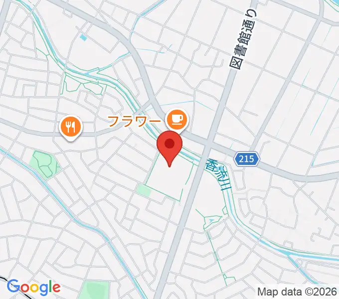 長久手市文化の家 音楽室・音楽スタジオの地図