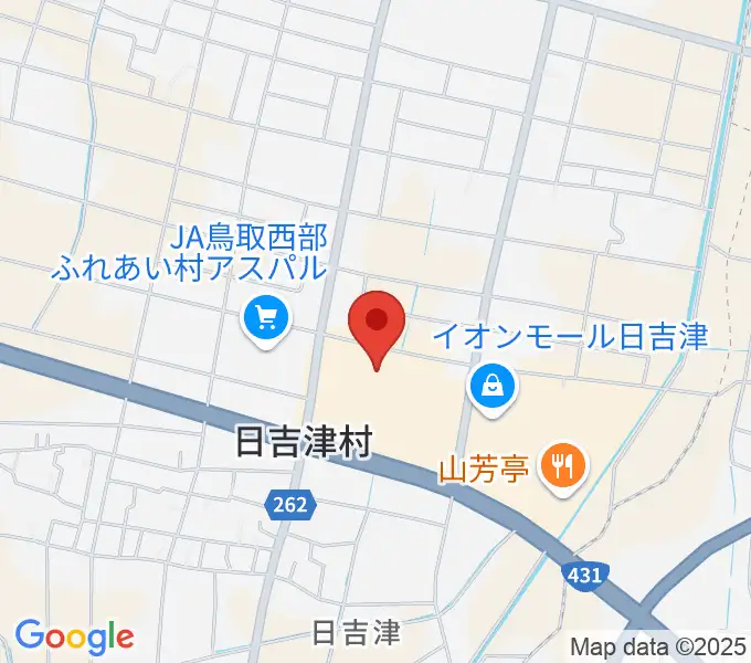 島村楽器 イオンモール日吉津店  の地図