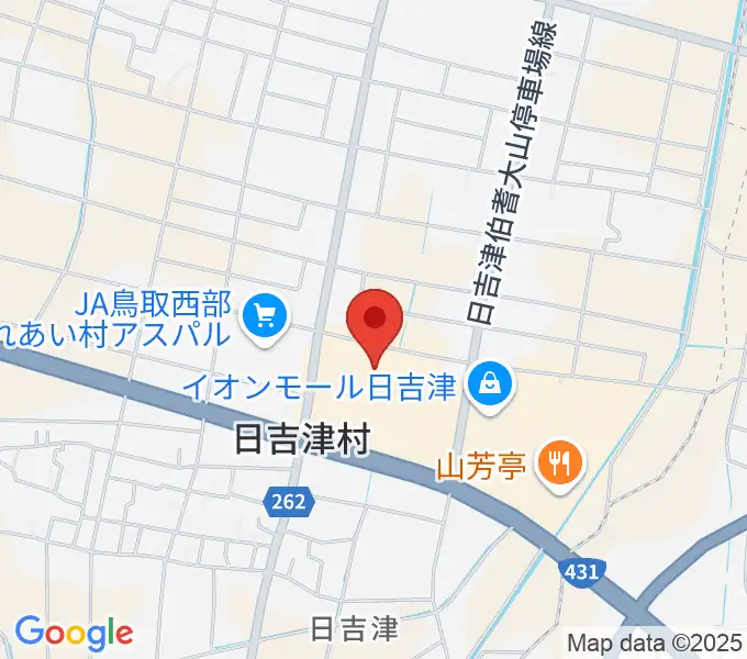 島村楽器 イオンモール日吉津店  の地図