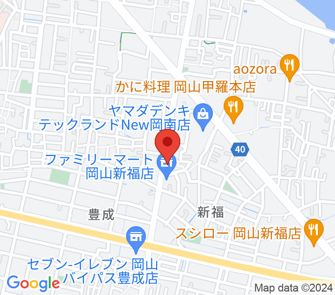 浜松ピアノ店の場所