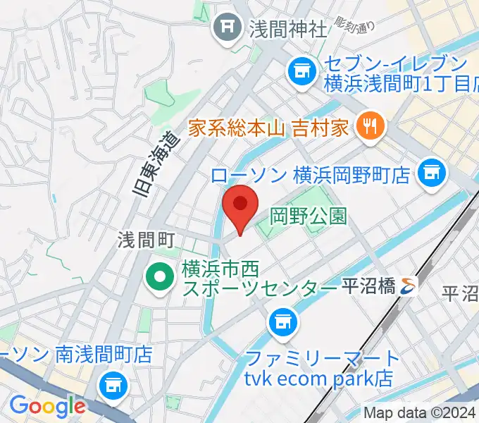 モアハーモニーの地図