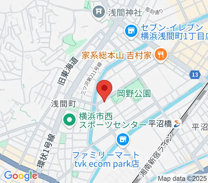 モアハーモニーの地図