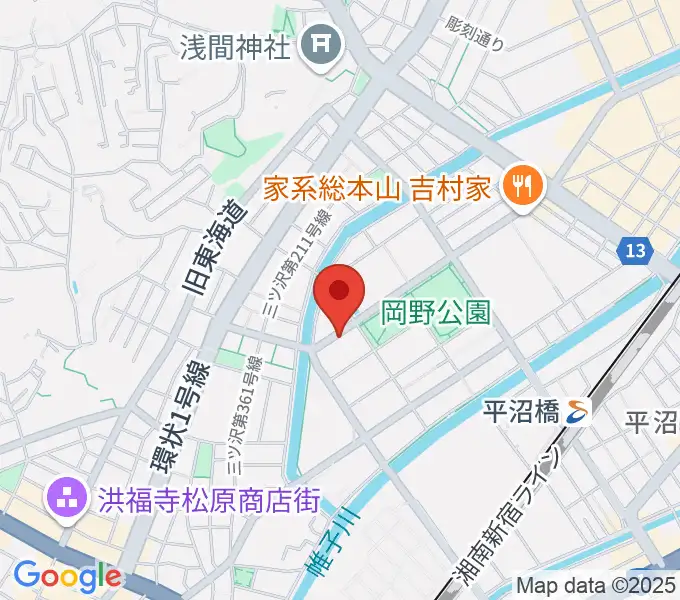 モアハーモニーの地図
