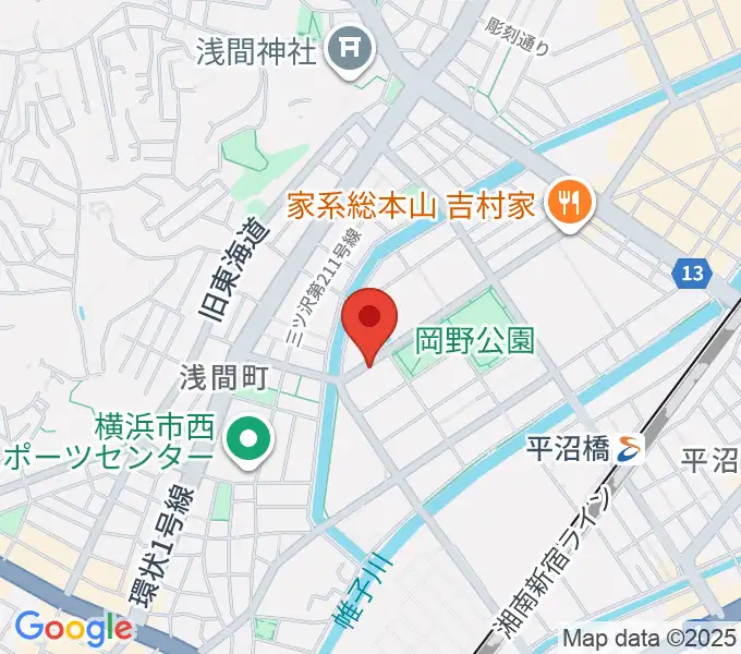 モアハーモニーの地図